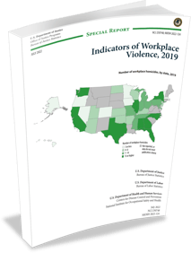 US DOJ Indicators of Workplace Violence - 2019 cover image