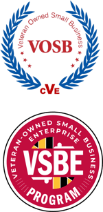 VOSB and VSBE Combined Vertical Logos